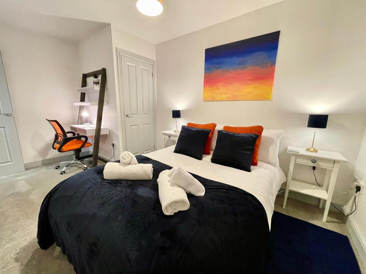 Bright & Cosy One Bedroom Apartment - 2 Beds - Perfect Base In 彼索普斯托福 外观 照片