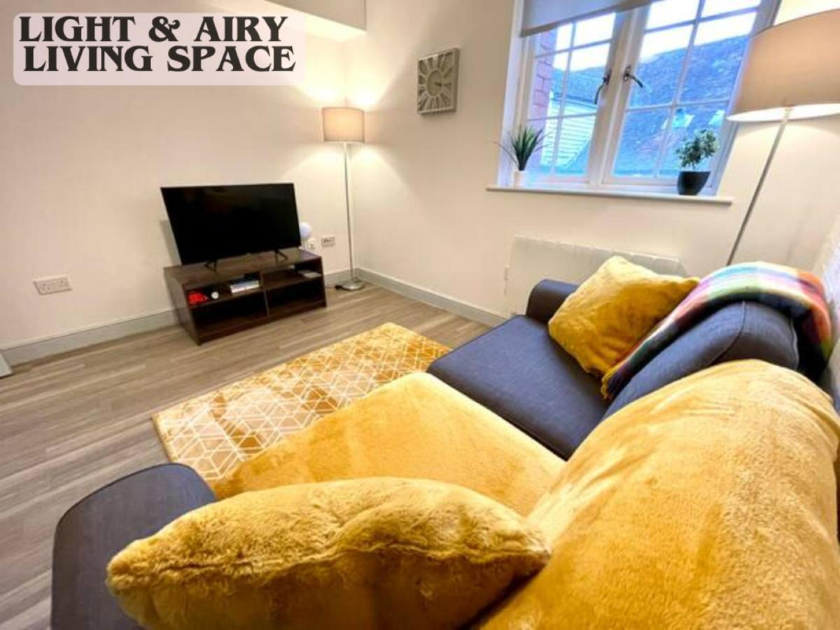 Bright & Cosy One Bedroom Apartment - 2 Beds - Perfect Base In 彼索普斯托福 外观 照片