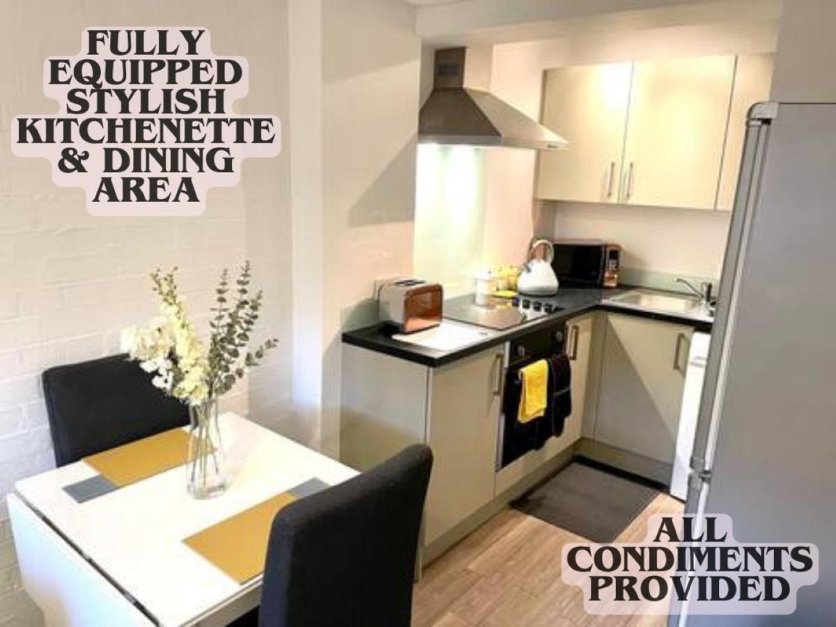 Bright & Cosy One Bedroom Apartment - 2 Beds - Perfect Base In 彼索普斯托福 外观 照片
